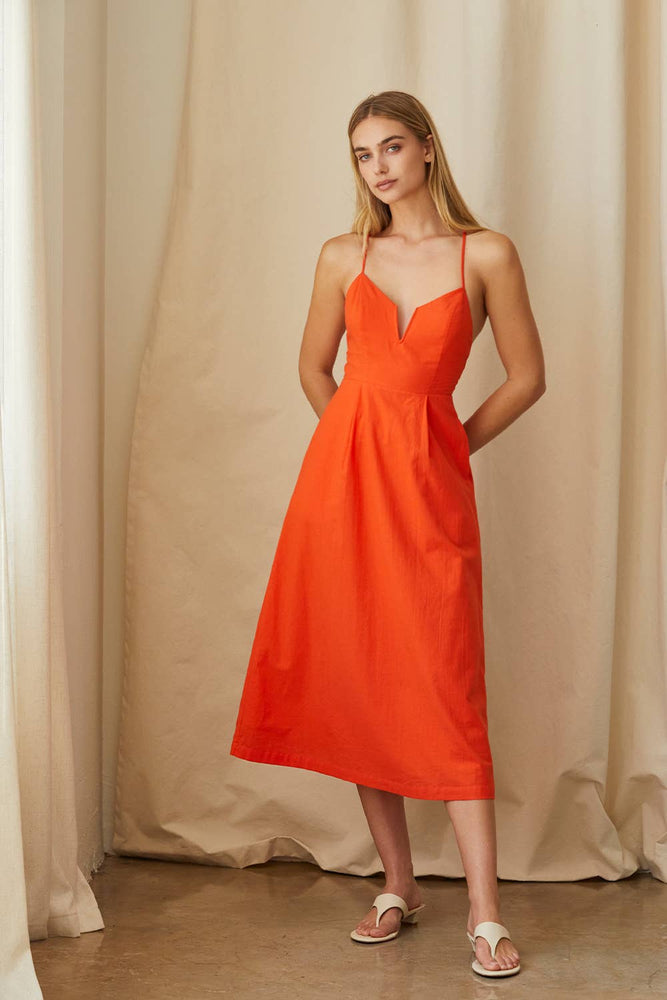 Lucille V-wire Dress