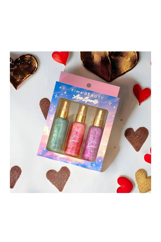 Body Shimmer 3pc Spray Set