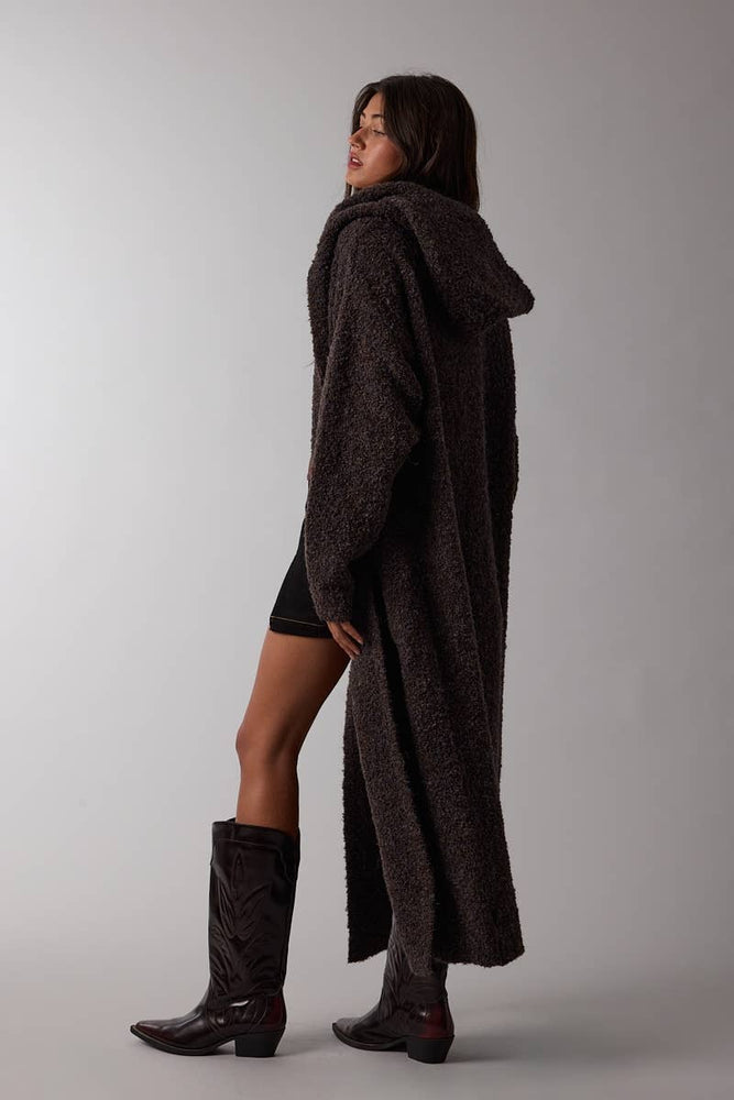 Winter Walks Long Cozy Cardigan