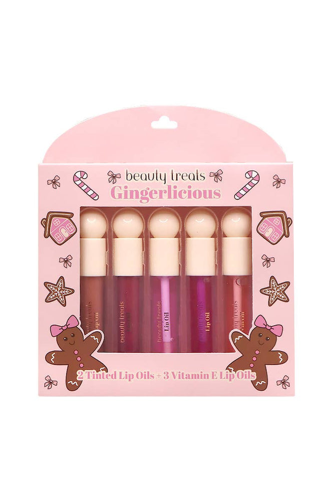 Gingerlicious 5pc Lip Oil Set