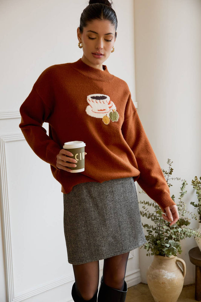Cozy Cup Of Coffee Sweater