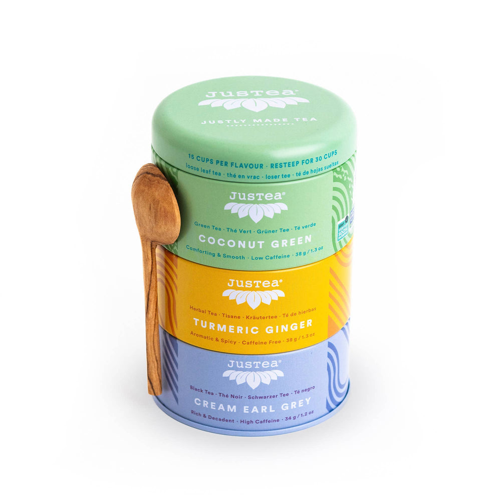 Assorted Trio - Organic Black, Green, Herbal Tea